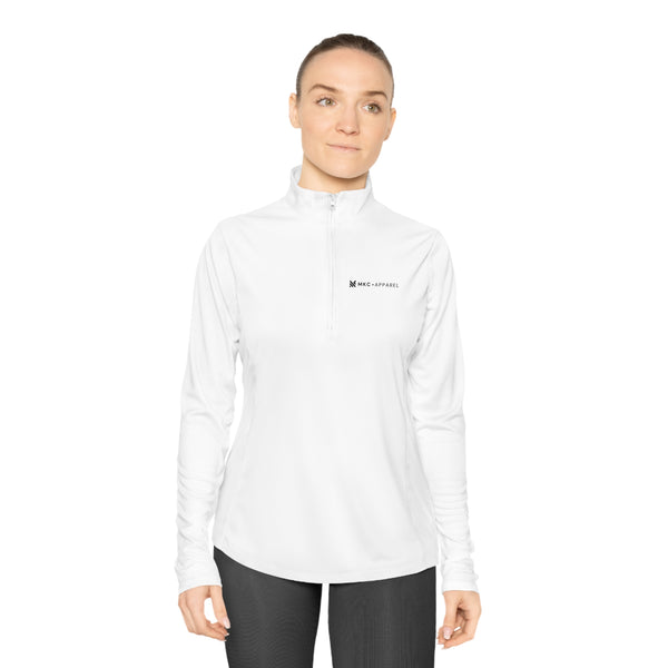 Ladies Gym Workout Quarter-Zip Pullover