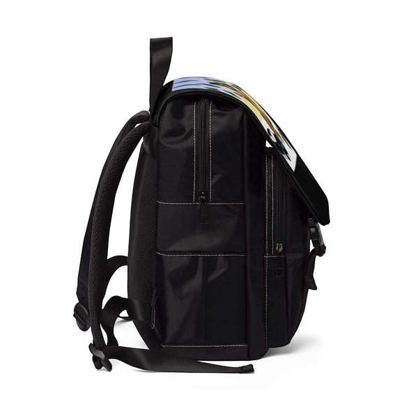 Unisex Casual Shoulder Backpack - Dog Money Stash