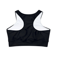 Womens Fully Lined, Padded Sports Bra (AOP)