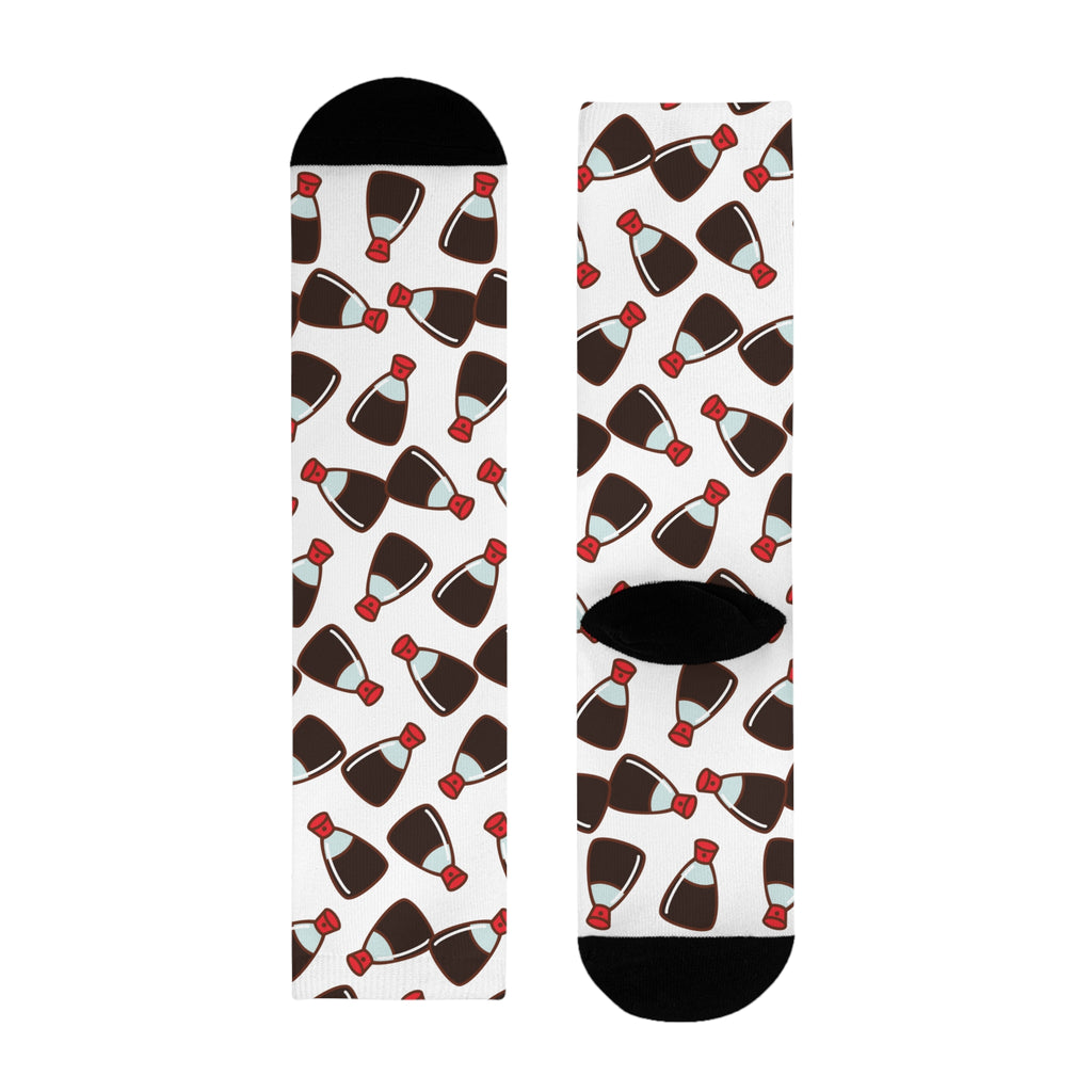Odd Socks, Same Vibe - Sushi & Soy Sauce Crew Socks
