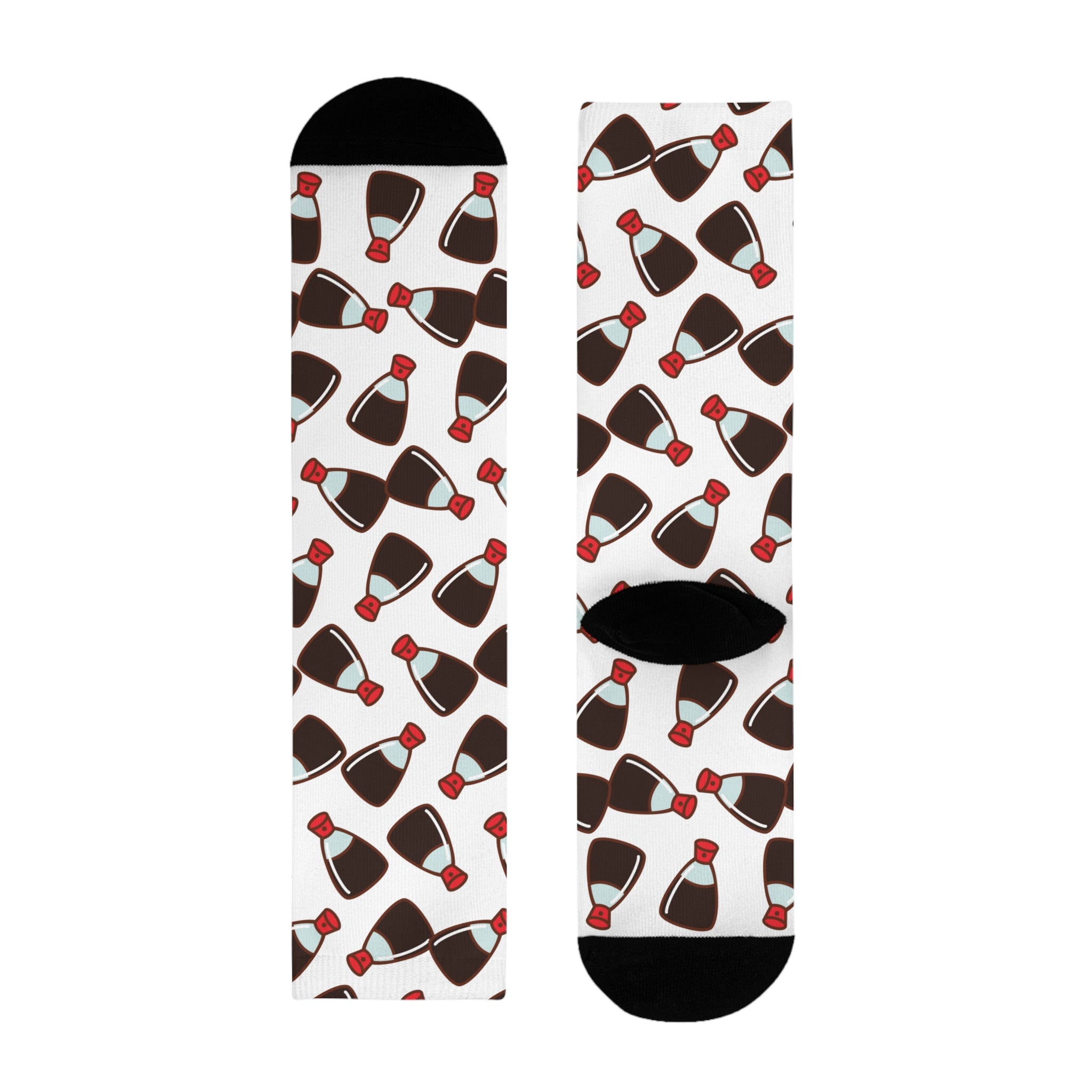 Odd Socks, Same Vibe - Sushi & Soy Sauce Crew Socks