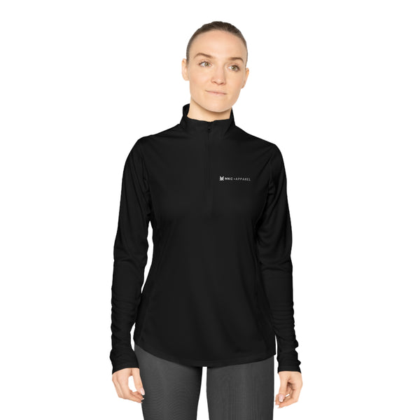 Ladies Gym Workout Quarter-Zip Pullover