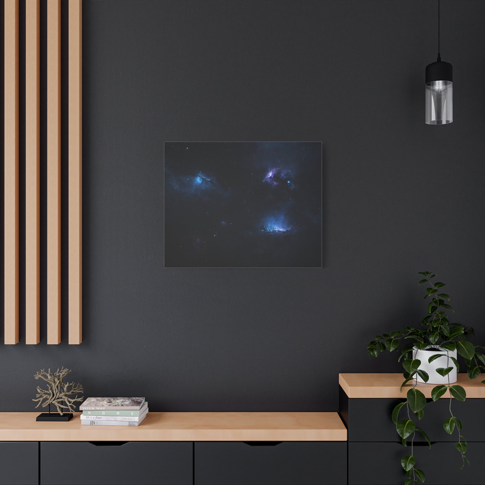 Obsidian Cosmos Collection - Midnight Between Galaxies