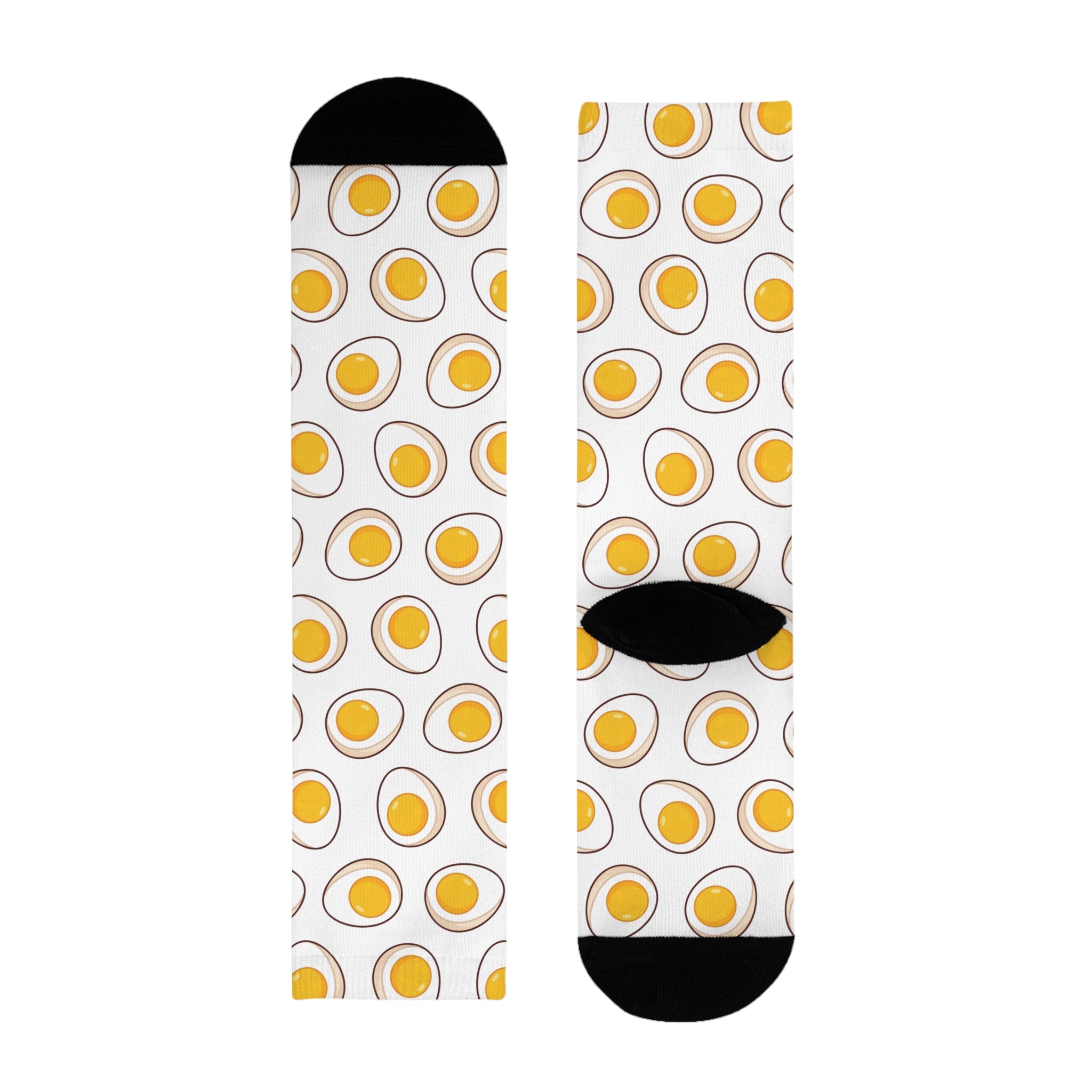 Odd Socks, Same Vibe - Egg & Ramen Crew Socks