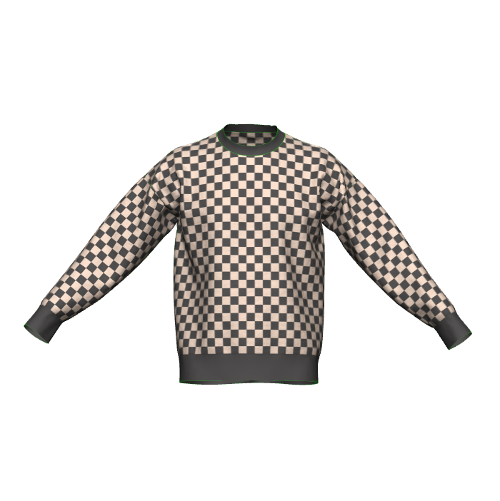 Premium Knitwear | Checkerboard | Autumn & Winter