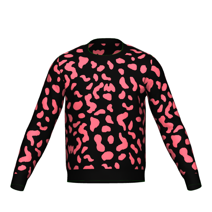 Premium Knitwear | Pink Black Leopard | Autumn & Winter